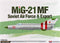 ACADEMY 12311 MIG-21 MF SOVIET AIR FORCE & EXPORT MODEL AIRCRAFT 1/48