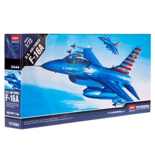 ACADEMY 12444 F-16A FIGHTING FALCON 1:72 PLASTIC MODEL KIT