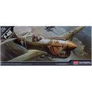 ACADEMY 12468 PLANE P-40E WARHAWK MODEL AIRCRAFT 1/72