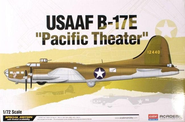 ACADEMY 12533 USAAF B-17E PACIFIC THEATER MODEL AIRCRAFT 1:72 PLASTIC MODEL KIT