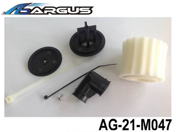 ARGUS AG21-M047 UNIVERSAL AIR FILTER KIT FOR NITRO R/C 1/8TH SCALE