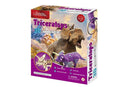 AUSTRALIAN GEOGRAPHIC TRICERATOPS 3D WOODEN CLAY KIT