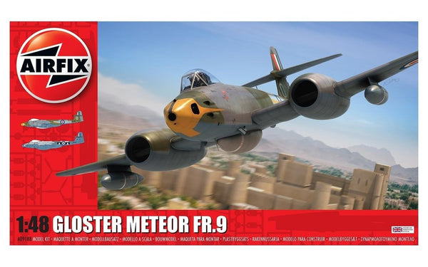AIRFIX 09188 GLOSTER METEOR FR.9 AIRCRAFT 1/48 SCALE PLASTIC MODEL KIT