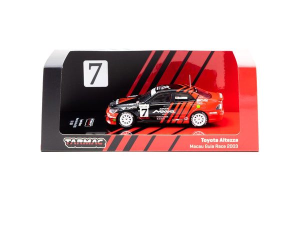 TOYOTA ALTEZZA MACAU GUIA RACE 2003 NOBUTERU TANIGUCHI 1/64 SCALE MODEL