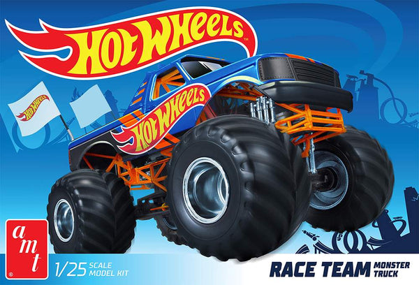 AMT 1256 1/25 FORD MONSTER TRUCK HOT WHEELS PLASTIC MODEL KIT