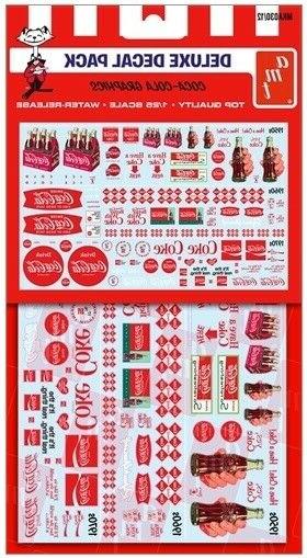 AMT MKA030 COCA COLA DELUX DECAL PACK 1:25