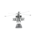 METAL EARTH MMS083 AIRCRAFT BOEING AH-64 APACHE HELICOPTER 3D METAL MODEL KIT