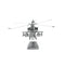 METAL EARTH MMS083 AIRCRAFT BOEING AH-64 APACHE HELICOPTER 3D METAL MODEL KIT