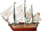 ARTESANIA LATINA 22905 - SANTA ANA TRAFALGAR 1805 WOODEN SHIP MODEL  1/84 SCALE