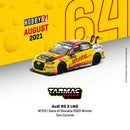 AUDI RS 3 LMS WTCR RACE OF SLOVAKIA 2020 WINNER TOM CORONEL 1/64 SCALE DIECAST MODEL