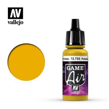 VALLEJO 72.755 GAME AIR POLISHED GOLD ACRYLIC AIRBRUSH PAINT 17ML