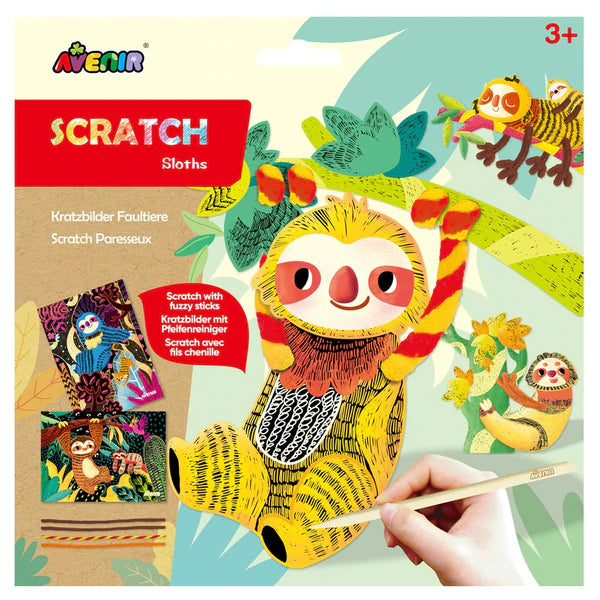 AVENIR SCRATCH ACTIVITY SLOTH