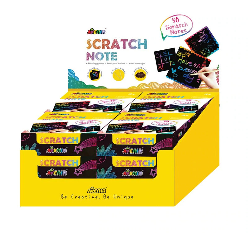 AVENIR SCRATCH MINI NOTE BOOKS