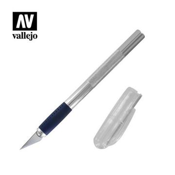 VALLEJO T06007 TOOLS SOFT GRIP CRAFT KNIFE #1 WITH #11 BLADE