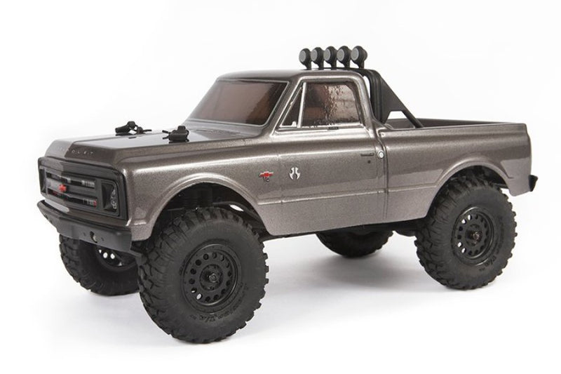 AXIAL SCX24 1967 CHEVROLET C10 BRUSHED 1:24 SCALE ELECTRIC 4WD RTR CRAWLER - SILVER