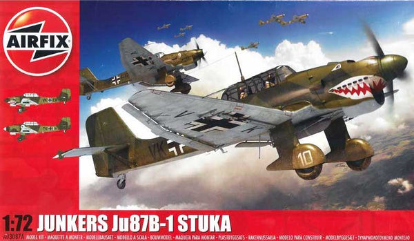 AIRFIX A03087A JUNKERS JU87B-1 STUKA 1/72 SCALE PLASTIC MODEL KITS