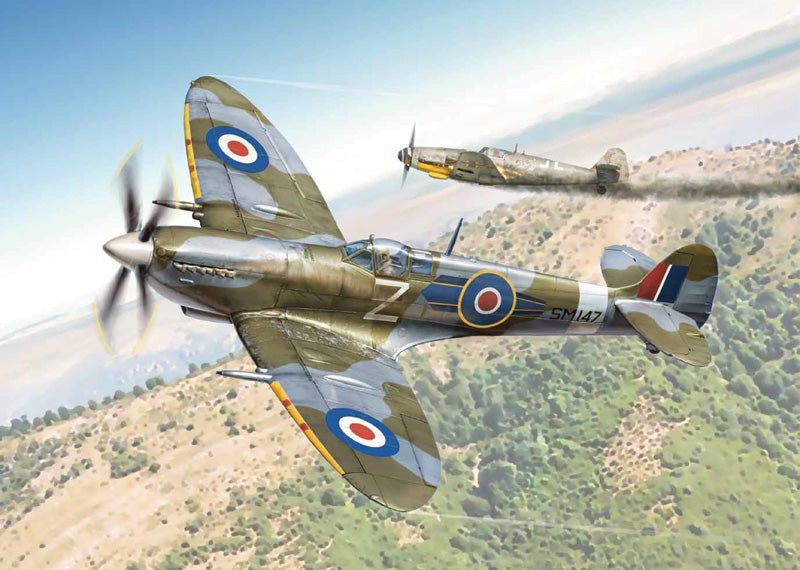 ITALERI 2804 SPITFIRE MK. IX 1/48 SCALE PLASTIC MODEL KIT