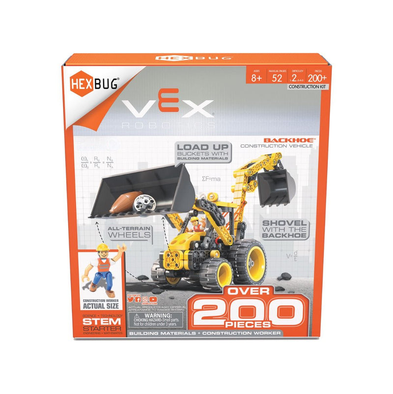 406-7094 HEXBUG VEX ROBOTIC BACKHOE CONSTRUCTION KIT