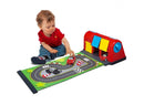 BB JUNIOR FERRARI ROLL AWAY RACEWAY PLAYSET