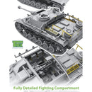 BORDER BT-020 STUG III AUSF.G LATE PRODUCTION WITH FULL INTERIOR 1/35 SCALE TANK PLASTIC MODEL KIT