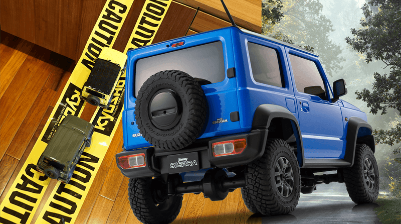 KYOSHO 32523MB 1:18 MINI-Z 4X4 MX 01 READYSET SUZUKI SIERRA JIMNY BRISK BLUE METALLIC RC CRAWLER TRUCK 2.4GHZ