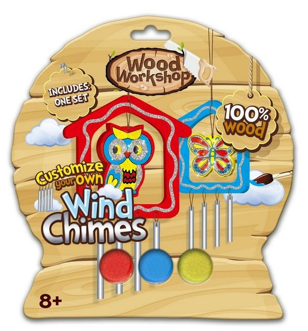 WOOD WORKSHOP WIND CHIMES CRAFT SET