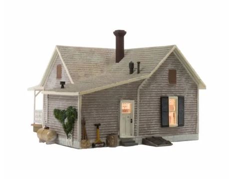 WOODLAND SCENICS BR5040 OLD HOMESTEAD HO SCALE 1:87 LAND MARK STRUCTURES 7PCS