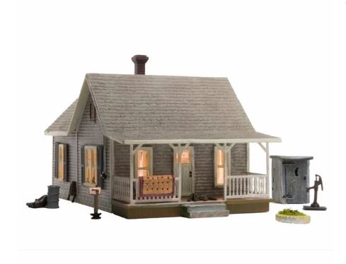 WOODLAND SCENICS BR5040 OLD HOMESTEAD HO SCALE 1:87 LAND MARK STRUCTURES 7PCS