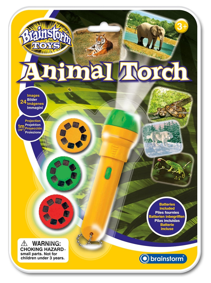 BRAINSTORM TOYS ANIMAL TORCH & PROJECTOR