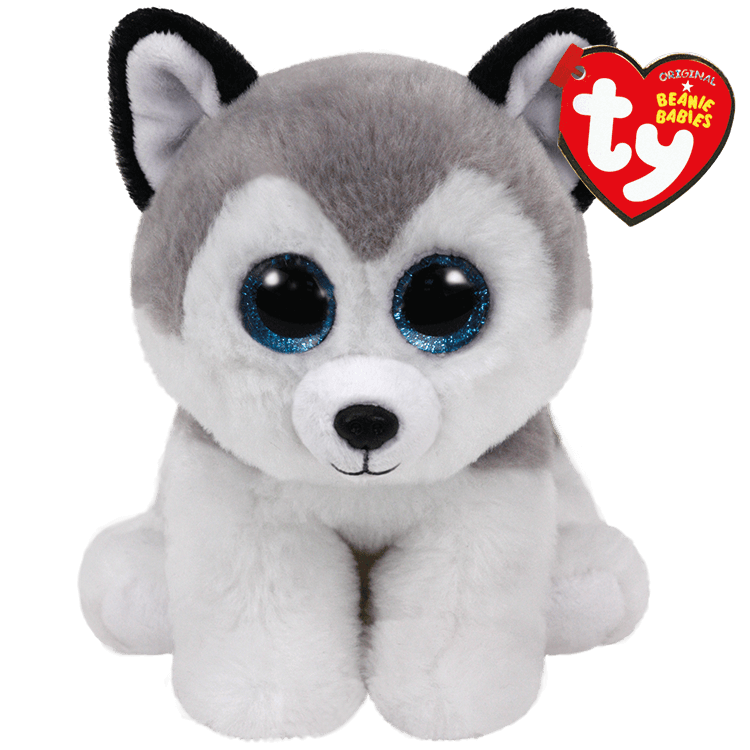 TY BEANIE BOOS BUFF HUSKY REGULAR