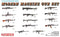 DRAGON 3806 MODERN MACHINE GUN SET (QUARTERMASTER SERIES) 1/35 SCALE PLASTIC MODEL KIT