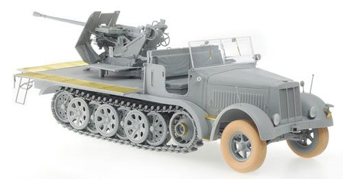 DRAGON 6541 SD.KFZ.7/2 3.7CM FLAK 36 (SMART KIT) 1/35 SCALE PLASTIC MODEL KIT