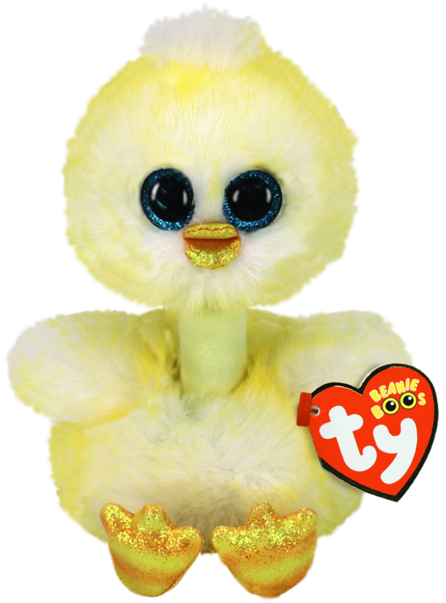 TY BEANIE BOOS BENEDICT CHICK LONG NECK  REGULAR