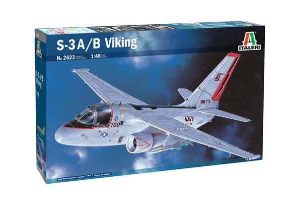 ITALERI 2623 S-3 A/B VIKING 1/48 SCALE PLASTIC MODEL KIT