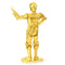 METAL EARTH MMS270 STAR WARS GOLD C-3PO FIGURINE 3D METAL MODEL KIT