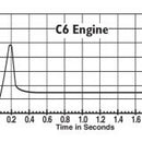 ESTES 1616 C6-0 BOOSTER STAGE 18MM STANDARD ENGINE FOR ROCKETS 3PC - UN0432 1.4s DG - STORE PICK UP ONLY