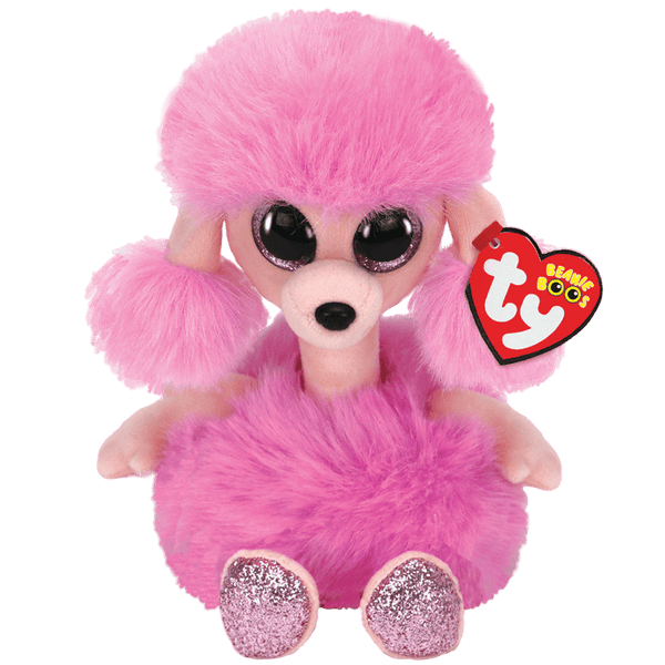 TY BEANIE BOOS CAMILLA POODLE LONG NECK REGULAR