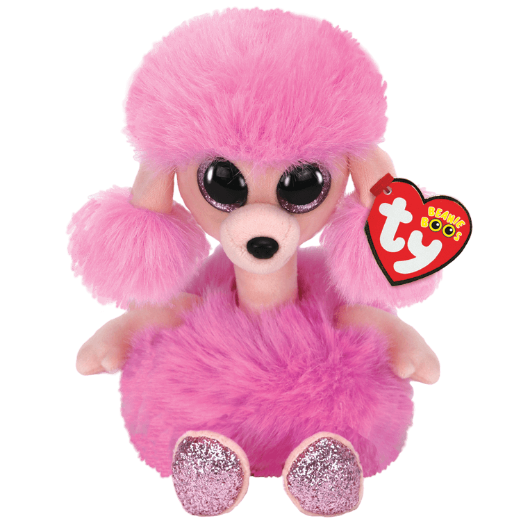 TY BEANIE BOOS CAMILLA POODLE LONG NECK REGULAR