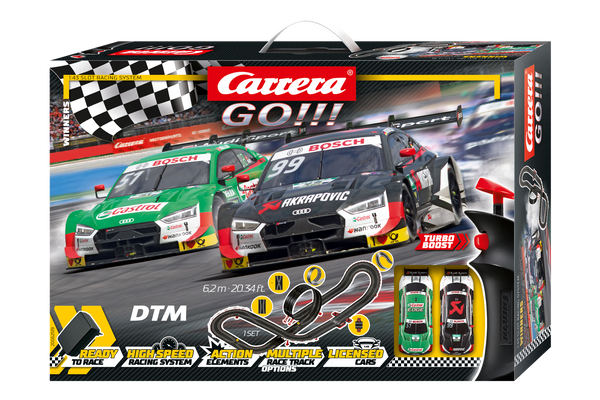 CARRERA 20062519 CARRERA GO DTM WINNERS 1/43 SLOT CAR RACING SYSTEM 6.2 METRE TRACK READY TO RACE