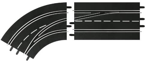 CARRERA  30363 132/124 LANE CHANGE CURVE RIGHT - IN TO OUT