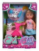SIMBA EVI LOVE CAT BUGGY WITH DOLL 12CM