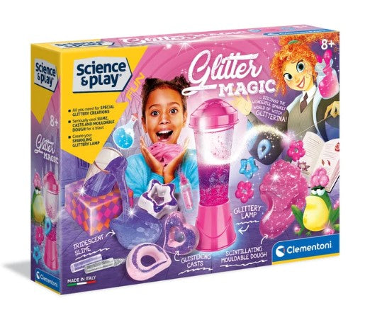 CLEMENTONI SCIENCE AND PLAY FUN GLITTER MAGIC SCIENCE KIT