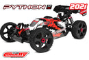 TEAM CORALLY C-00182 2021 VERSION PYTHON XP 6S 1/8 SCALE BUGGY ELECTRIC BRUSHLESS RTR - BATTERIES AND CHARGER NOT INCLUDED