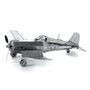 METAL EARTH MMS035 AIRCRAFT F4U CORSAIR FIGHTER 3D METAL MODEL KIT