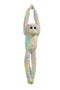 COTTON CANDY JG306 HANGING MONKEY AVA PASTEL RAINBOW PLUSH