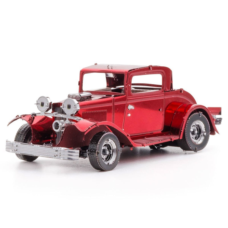 METAL EARTH MMS198 VEHICLES 1932 FORD COUPE HOTROD 3D METAL MODEL KIT