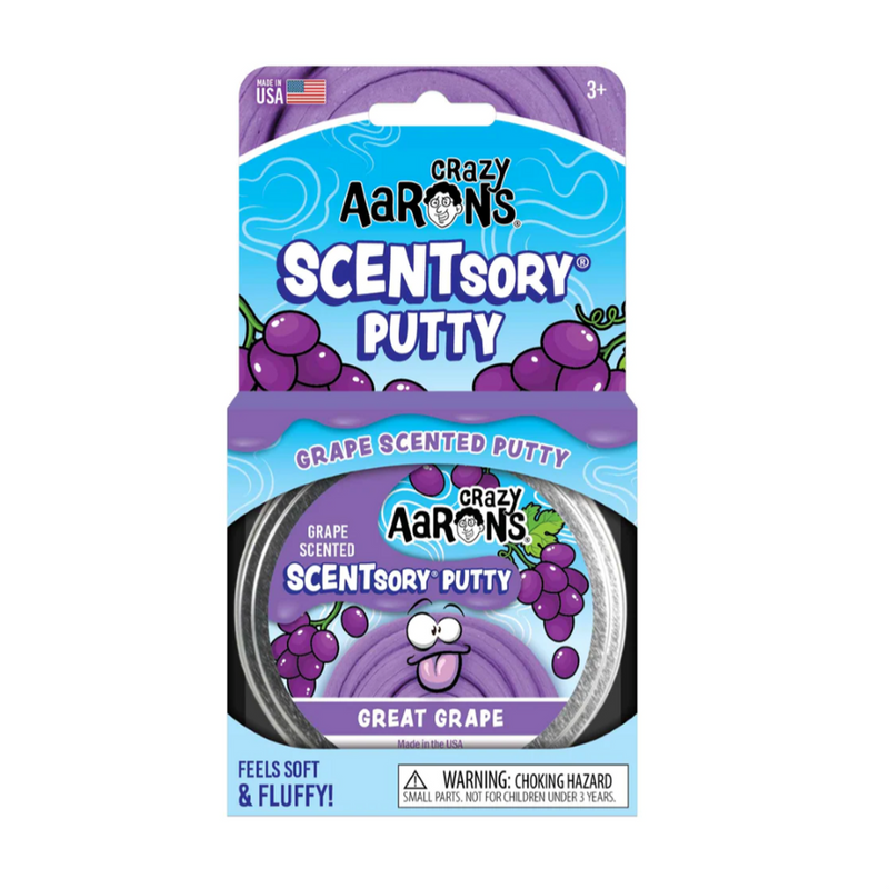 CRAZY AARONS GREAT GRAPE SCENTSORY PUTTY - GRAPE