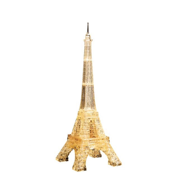 CRYSTAL PUZZLE 91107 GOLD EIFFEL TOWER 96PC 3D JIGSAW PUZZLE