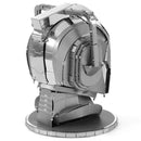 METAL EARTH MMS402 DOCTOR WHO CYBERMAN HEAD FIGURINE 3D METAL MODEL KIT