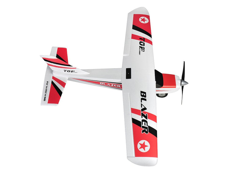 TOP RC BLAZER 1280MM WINGSPAN TWO WINGS INCLUDED READY TO FLY WITH MODE 2 TRANSMITTER BATTERY AND CHARGER RTF RC PLANE